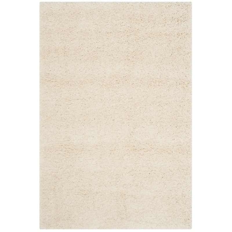 Schaeffer Solid Colour Natural Fibers Area Rug, Rectangle 160 x 229 cm