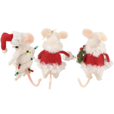  Claus Family Mice Critter Set