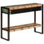 Gambill 110cm Solid Wood Top Console Table