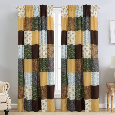 Gavrilin Semi Sheer Curtain Panel Pair
