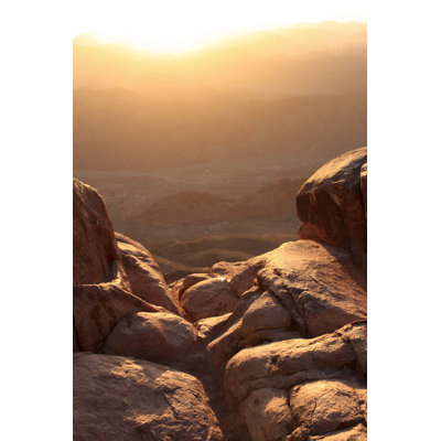 Mt Sinai At Sunrise by Radist - Wrapped Canvas Print