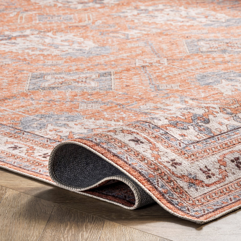 Tapis d'inspiration mondiale Sky SpinClean, Rectangle 5 pi x 8 pi
