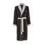 Lord 100% Cotton Velour Male Mid-Calf Bathrobe with Pockets-1304931897-1295171875