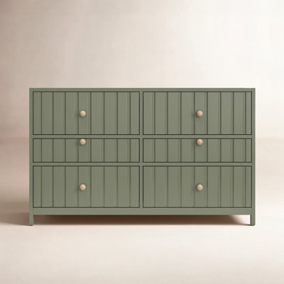 Teddi 6 Drawer Double Dresser