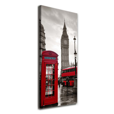 Big Ben London - Wrapped Canvas Print