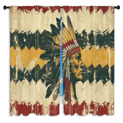 Rideaux de fenêtre Native American
