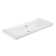 WS Bath Collections Luxury 18.1'' White Ceramic Rectangular Bathroom Sink with Overflow