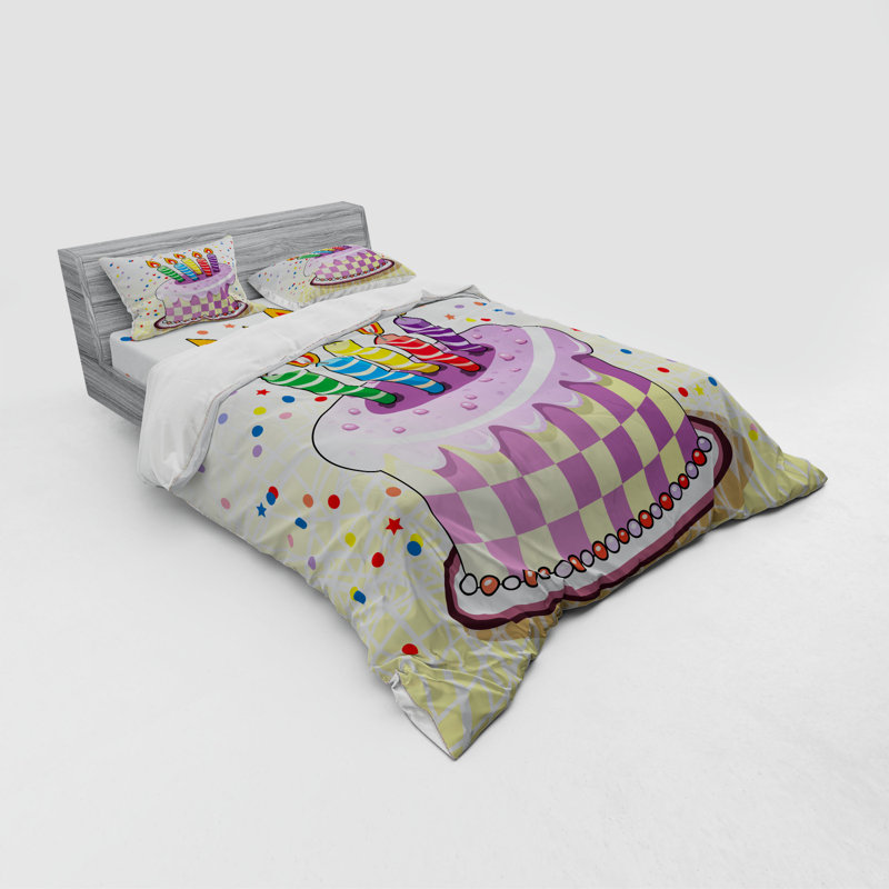 Polyester Duvet Cover, Queen Duvet Cover + 3 Additional Pieces