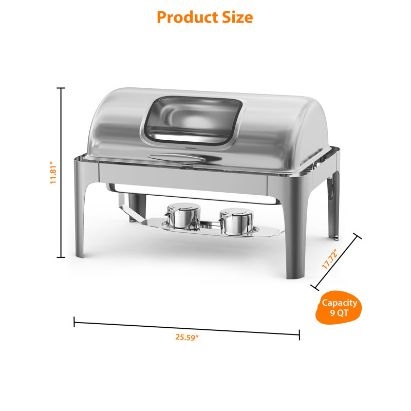 FXSGER 9L Stainless Steel Soup Pot