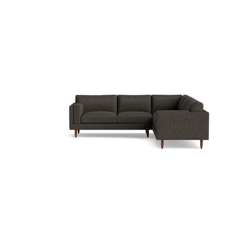 Skinny Fat Sectional, Right Hand Facing, Performance Weave - Onyx