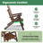 Rustic Solid Wood Patio Dining Chair-2000276766