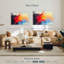 Avery, flamme de glace abstraite-107670429