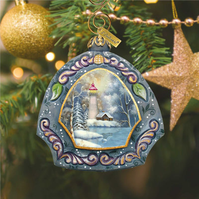 Treasured Memories 3'' Handmade Holiday Shaped Ornament