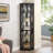 Lighted Corner Curio Cabinet, Display Case