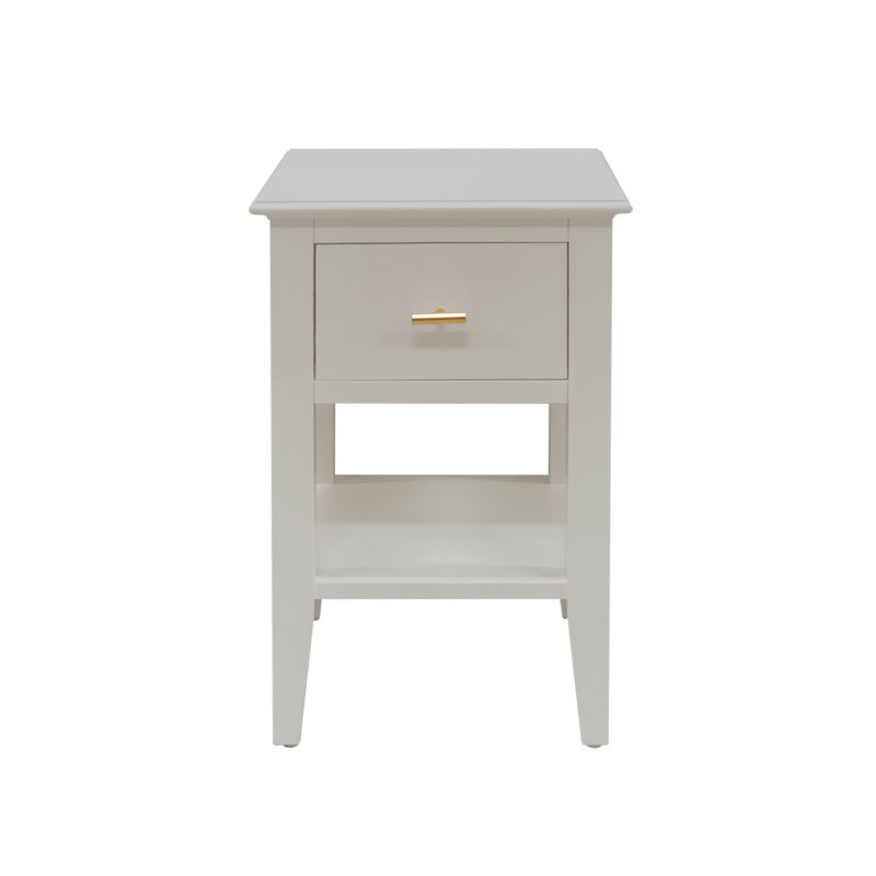 35cm W Bedside Table, Grey