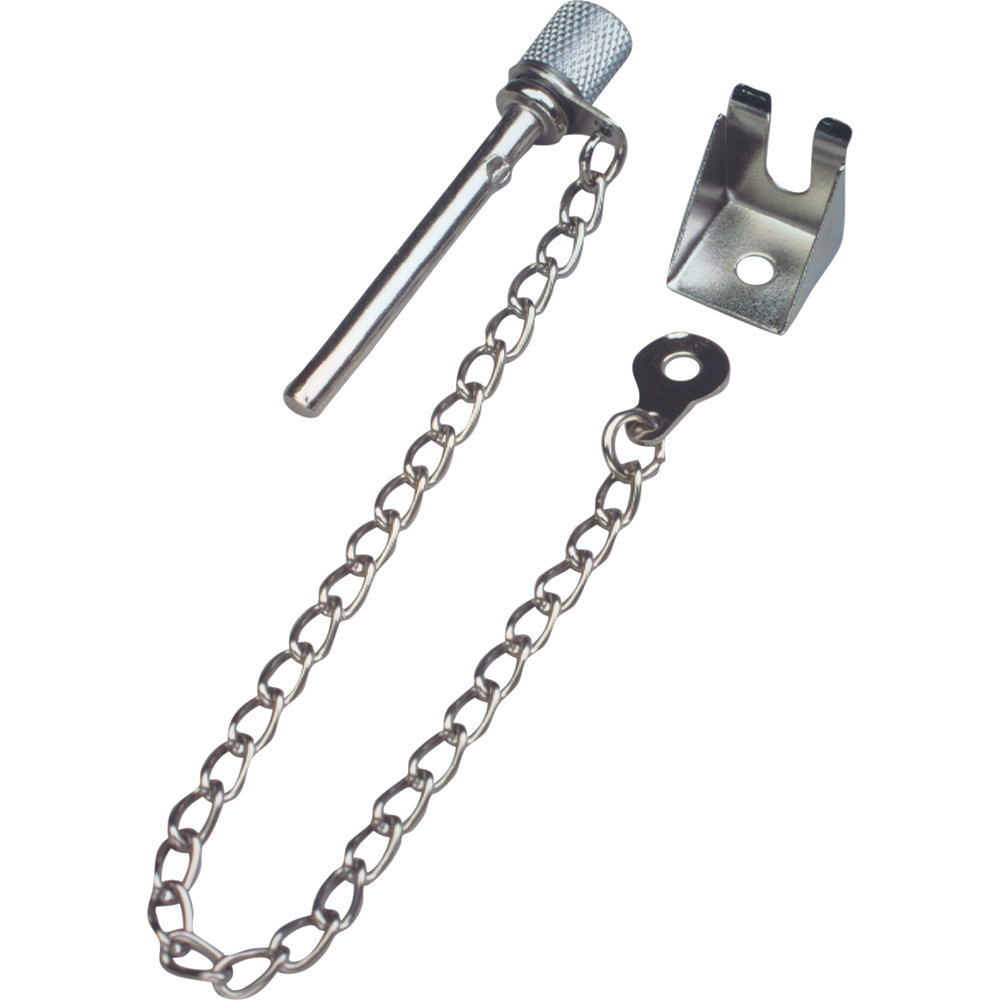 Prime-Line Sliding Window Night Lock Pin, 1-3/8 In., Aluminum Finish (2 ...