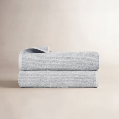 Ribbed Viscose Cotton Bath Sheets