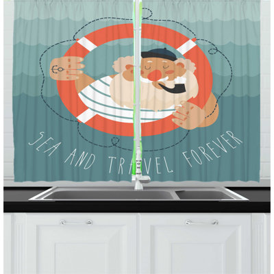 Pointed Kitchen Curtain