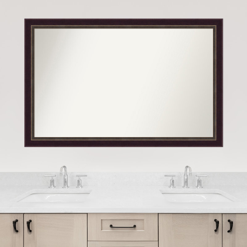 Roree Solid Wood Frame Mirror, 31.25" x 48.25"
