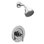 Garniture de douche moderne à équilibrage de pression Posi-Temp Moen Gibson Eco-Performance, valve requise