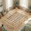 Cadre de lit bas naturel en pin massif naturel Montessori-130154174-130154176