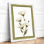 Delicate Flowering Stem Botanical - Framed Print-1290899106-1290899111