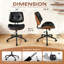 Chaise de bureau pivotante avec vérin à gaz Albaugh-123086189
