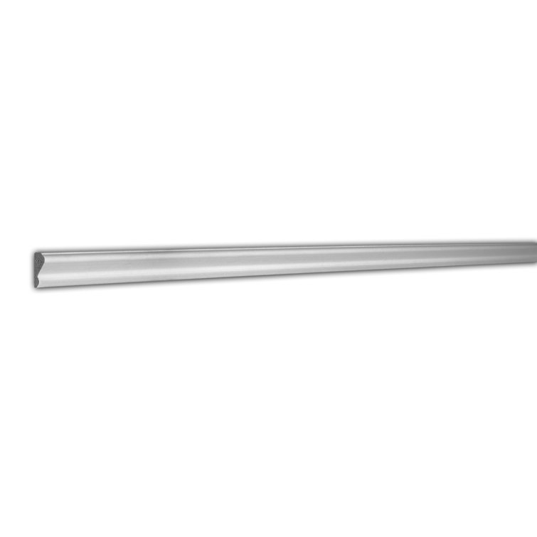 7/16 in x 1-1/8 in x 96 in Plain Recycled Polystyrene Panel Moulding Pro Pack 160 LF