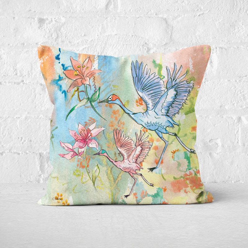 Enloe Animal Print Square Cushion