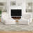 32.5" Upholstered Lounger with Ottoman-1991675676