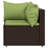 24.8'' Wide Patio Sectional Set with Cushions-1569880820-1569880823