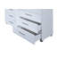 Commode double 8 tiroirs avec glissières en métal-138161532