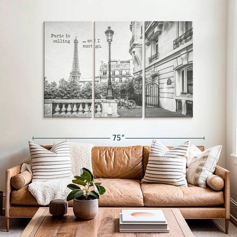Rorry Paris Is Calling, 42" H x 65" W