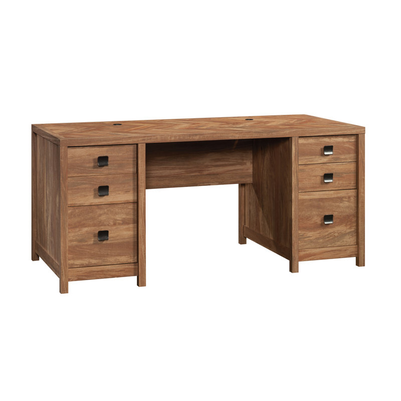 Bureau de direction à six tiroirs
