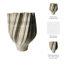 Vase en grès ciselé Karly