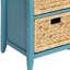 Console sarcelle avec tiroirs Arine - Ampli rustique et fonctionnel pour rehausser votre décor-121507229