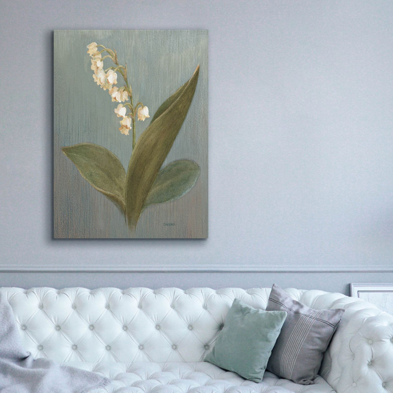 Art mural sur toile Epic Graffiti «May Lily Of The Valley Green» par Danhui Nai