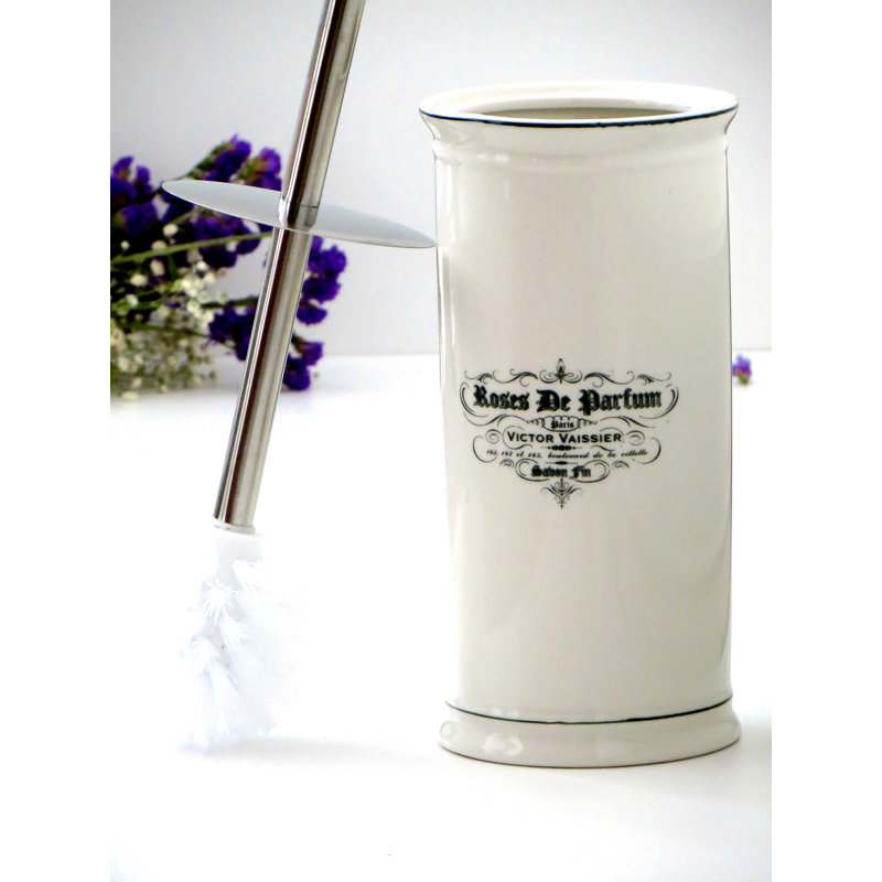 Roses De Parfum Toilet Brush and Holder