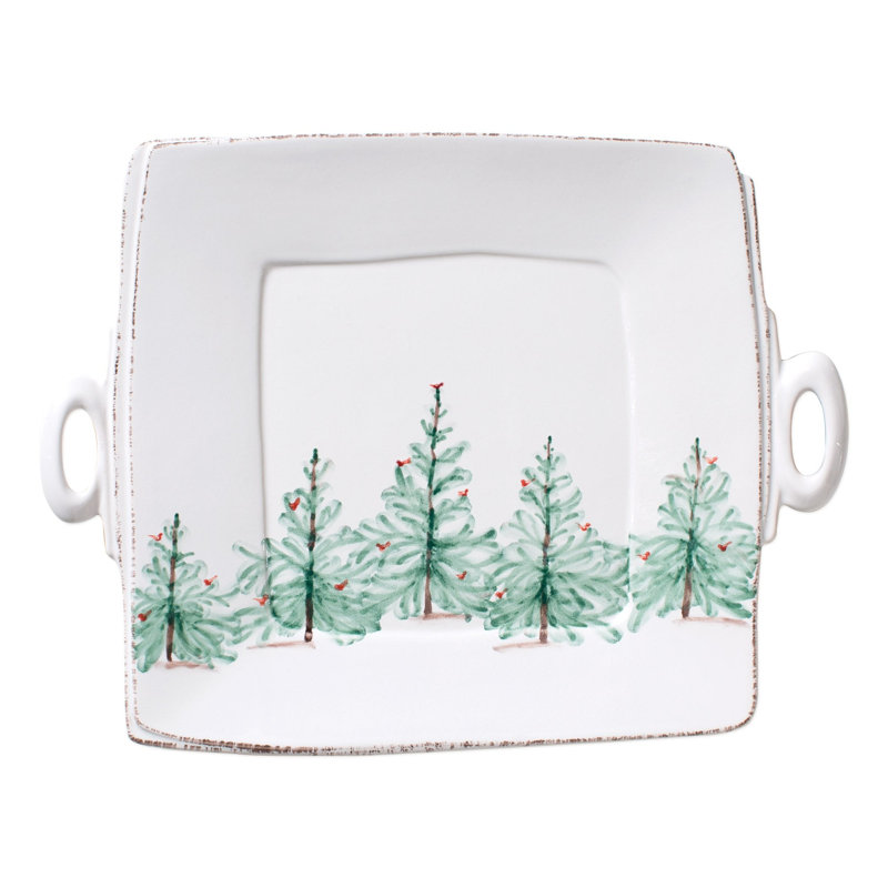 Lastra Holiday Stoneware Platter