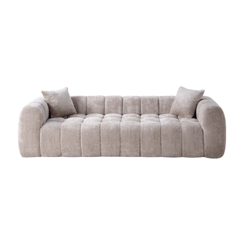 Canapé Marshmallow, Camel Boucle