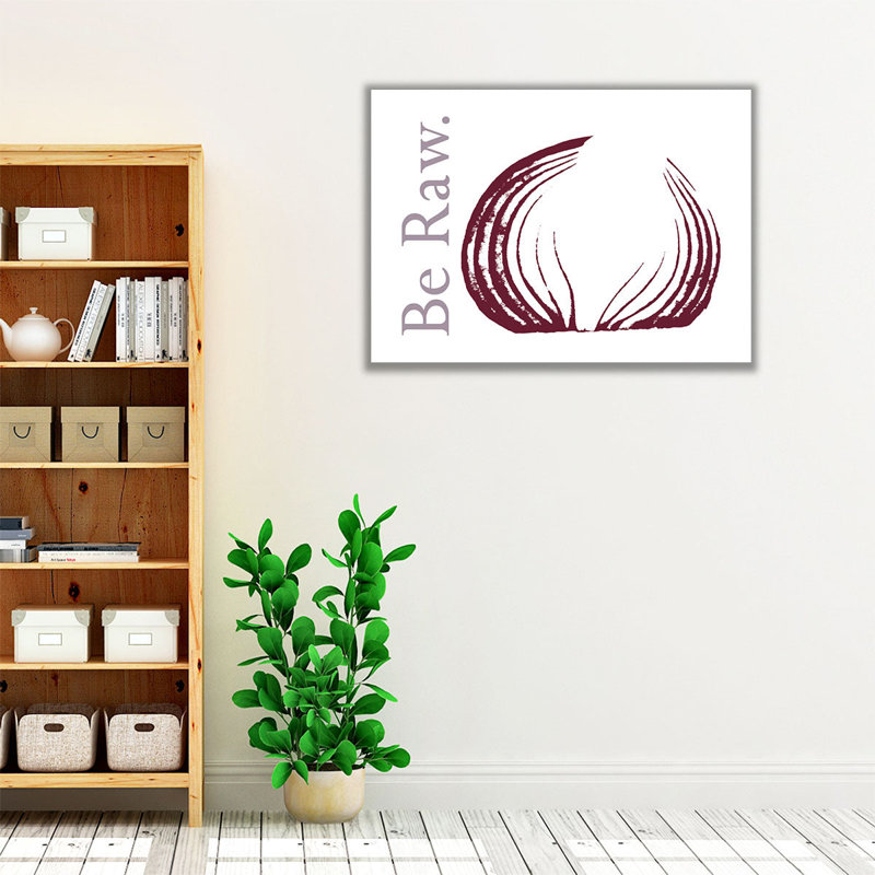 Be Be Raw - reproduction d'art sur toile, H 12 po x l 16 po