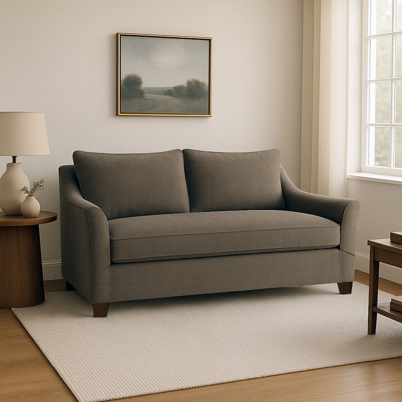 Layla Loveseat Sofa by Stacy Garcia Home X Edgecombe Furniture, Renley Truffle