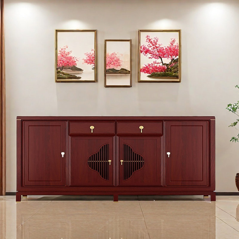 Tea Cabinet  Sideboard, 35.4" H x 86.6" W x 17.7" D