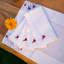 Flowers on a Vine Table Placemat 20x20 Inch
