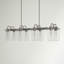 Luminaire suspendu linéaire pour îlot de cuisine à 8 lumières Barbosa-1632242052