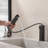 Modern 7.2" Pull-Down Bathroom Faucet with Digital Temperature Display-129606635