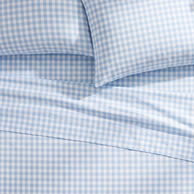 Gingham Cotton Sheet Set