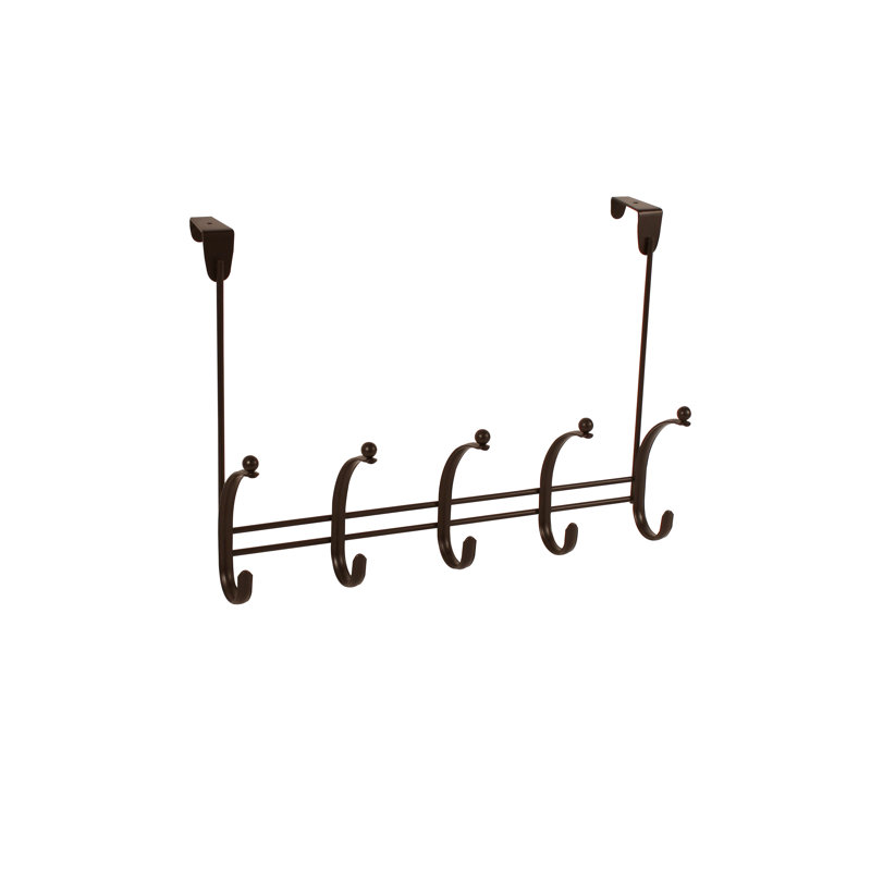 Porte-manteaux 5 crochets voy, Bronze