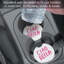 Sous-verre de voiture en pierre simple absorbant Ciao Bella