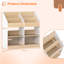 80cm H x 80cm W Cube Bookcase